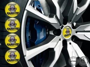 Wheel rim decal Tunning Edition High Quality Badges